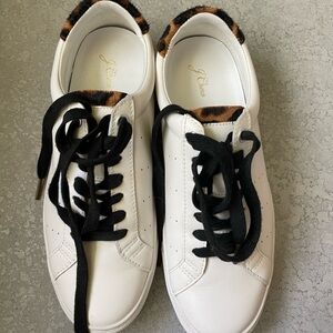 Jcrew leopard sneakers